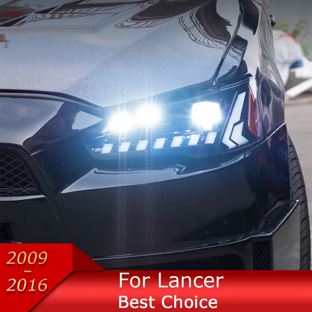 Автомобильные фары для Lancer EX EVO 2009-2016, светодиодная Автомобильная фара в сборе, обновленная Бифокальная линза, дизайн Audi, сигнальная лампа, Аксессуары для инструментов
Автомобильные фары для Lancer EX EVO 2009-2016, светодиодная Автомобильная фара в сборе, обновленная Бифокальная линза, дизайн Audi, сигнальная лампа, Аксессуары для инструментов