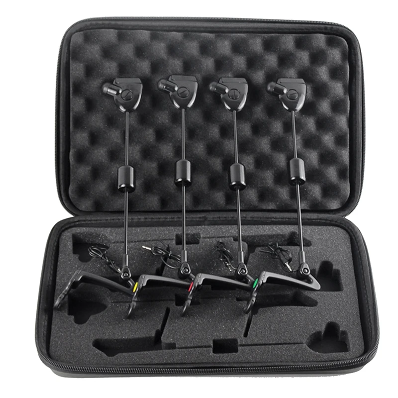 Fishing Alarm Bite Indicator Set Illuminated Swing Signal Receiver Swinger Fishing Bite Fishing Accessories
Fishing Alarm Bite Indicator Set Illuminated Swing Signal Receiver Swinger Fishing Bite Fishing Accessories
