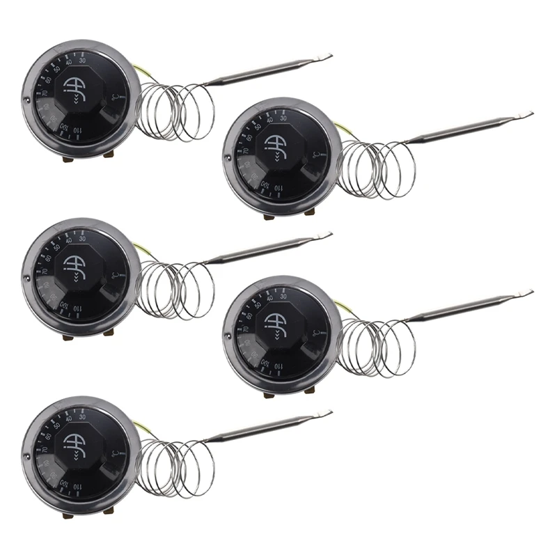 New-5X AC 250V 16A 30-110C Temperature Control Capillary Thermostat For Electric Oven
New-5X AC 250V 16A 30-110C Temperature Control Capillary Thermostat For Electric Oven