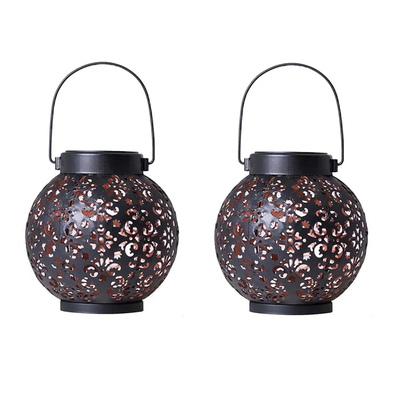 2 Pack Solar Lanterns Outdoor Hanging, Waterproof Metal Hanging Solar Lantern Decorative For Garden Patio Courtyard
2 Pack Solar Lanterns Outdoor Hanging, Waterproof Metal Hanging Solar Lantern Decorative For Garden Patio Courtyard