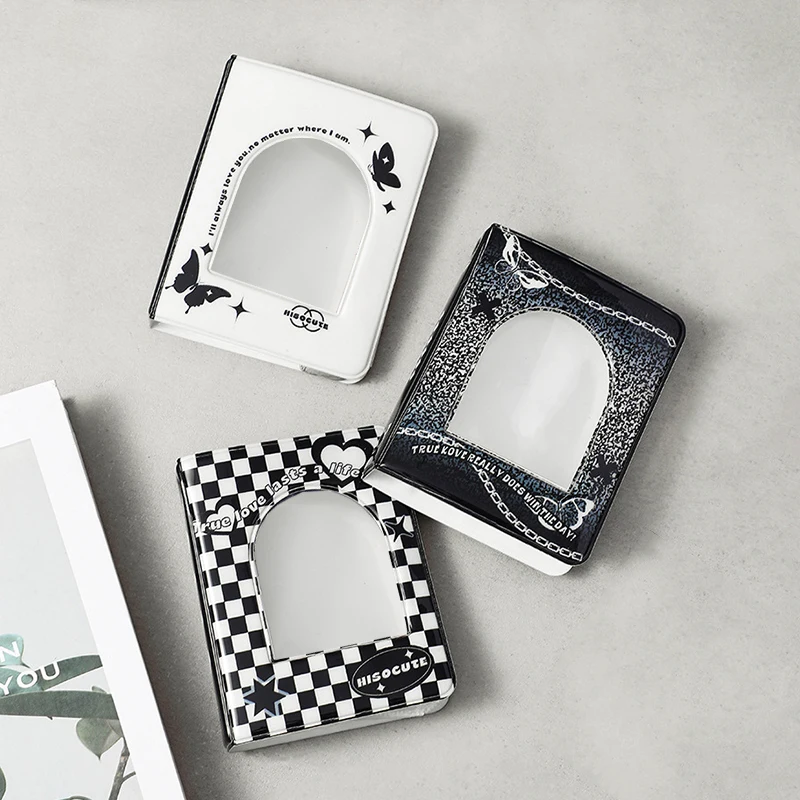 Black White Checkerboard Photocard 3 inch Kpop idol photo Album 40 Pockets Korean Storage Book Collect Book
Black White Checkerboard Photocard 3 inch Kpop idol photo Album 40 Pockets Korean Storage Book Collect Book