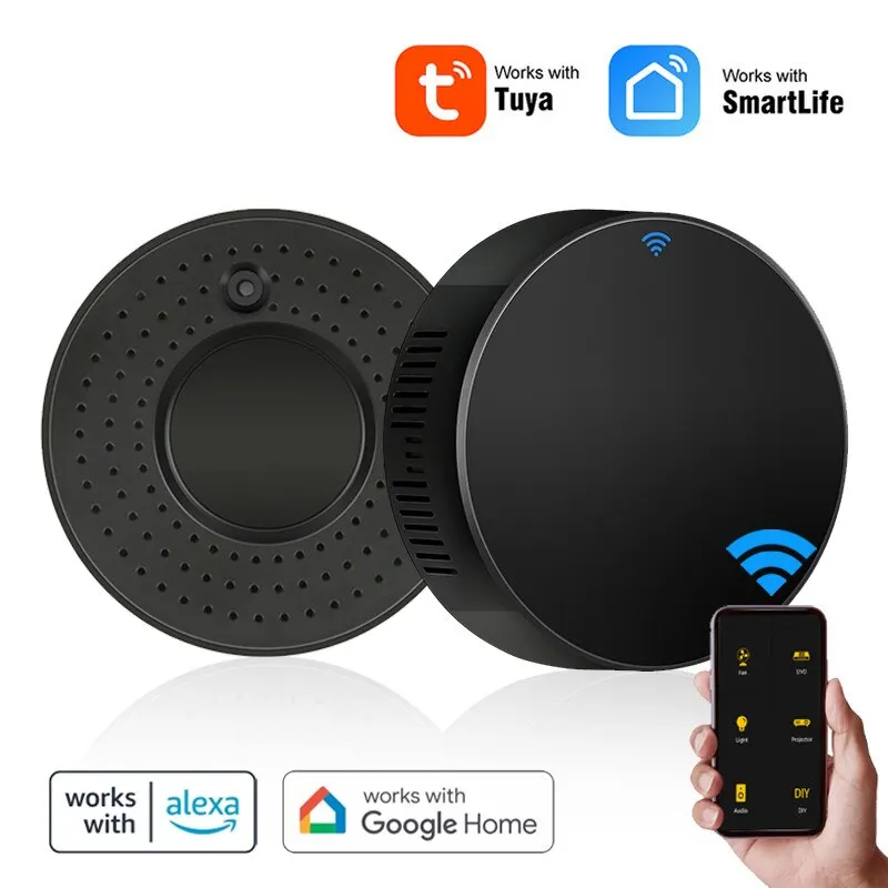 AWIND Tuya IR Remote Control WIFI Smart Universal Infrared For TV DVD AUD AC SmartLife Remote Controller For Alexa Google Home
AWIND Tuya IR Remote Control WIFI Smart Universal Infrared For TV DVD AUD AC SmartLife Remote Controller For Alexa Google Home