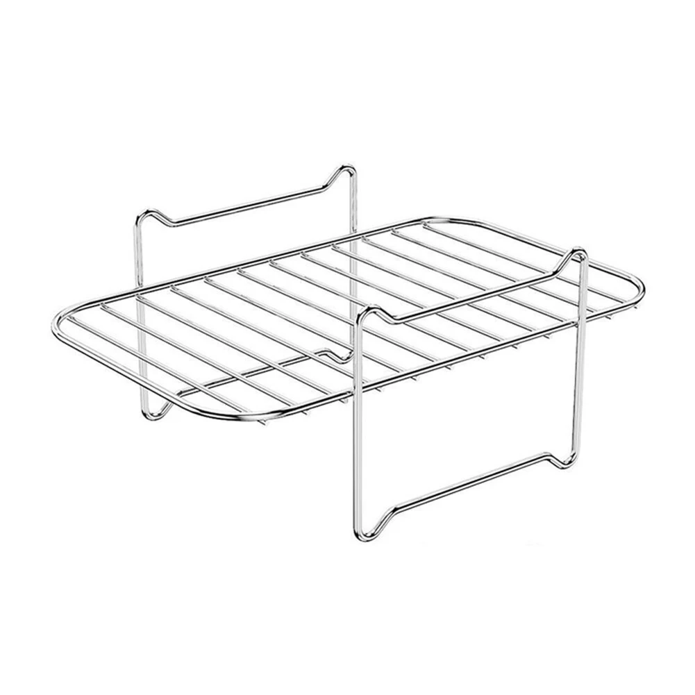 Air Fryer Rack Double Basket Air Fryers Stainless Steel Grill Holder Air Fryer Accessories Cooking Rack Toast Rack For Oven
Air Fryer Rack Double Basket Air Fryers Stainless Steel Grill Holder Air Fryer Accessories Cooking Rack Toast Rack For Oven