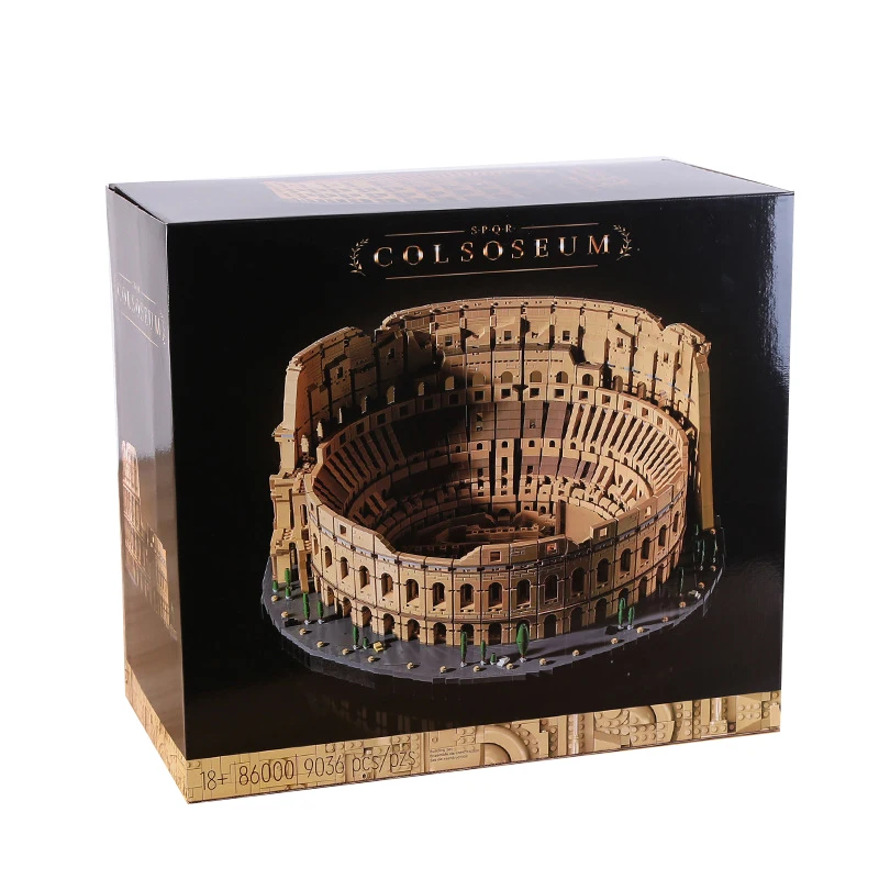 Large 9036Pcs 86000 Architecture City The Italy Roman Colosseum Model Building Blocks 10276 Bricks Kids Toys
Large 9036Pcs 86000 Architecture City The Italy Roman Colosseum Model Building Blocks 10276 Bricks Kids Toys