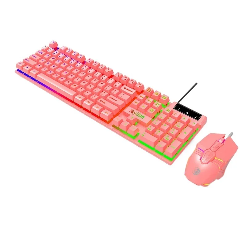 Lion Wired Mute Keyboard Mouse Set Office Laptop Game Equipment Gifting Eating Chicken LOL
Lion Wired Mute Keyboard Mouse Set Office Laptop Game Equipment Gifting Eating Chicken LOL