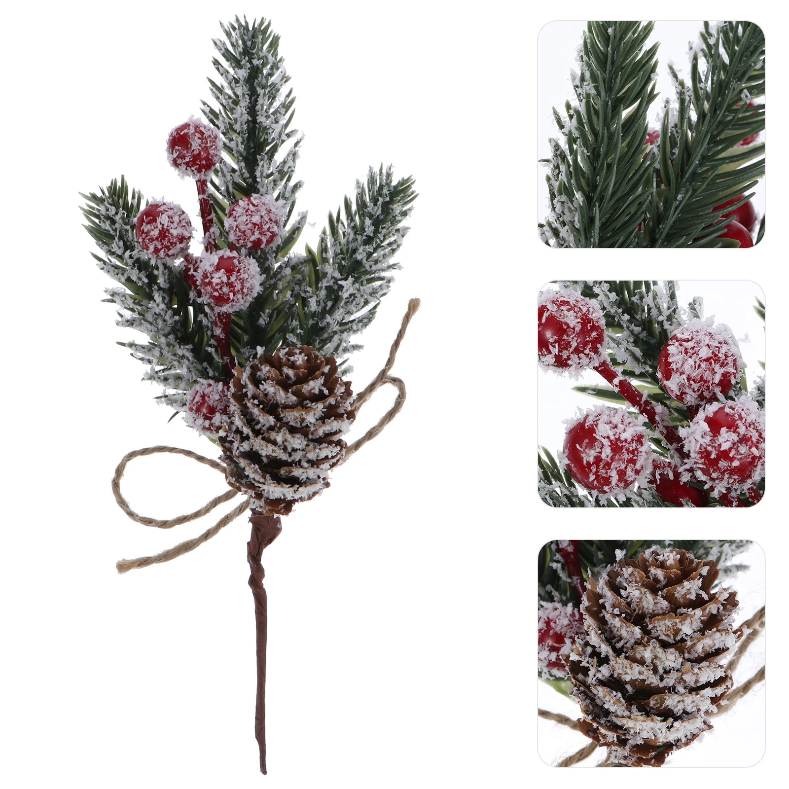 Picks Pine Xmas Flower Berries Stem Berry Branches Diy Frosted Pinecone Fruit Christmas Red Snowy Garland Floral Twigs Craft
Picks Pine Xmas Flower Berries Stem Berry Branches Diy Frosted Pinecone Fruit Christmas Red Snowy Garland Floral Twigs Craft