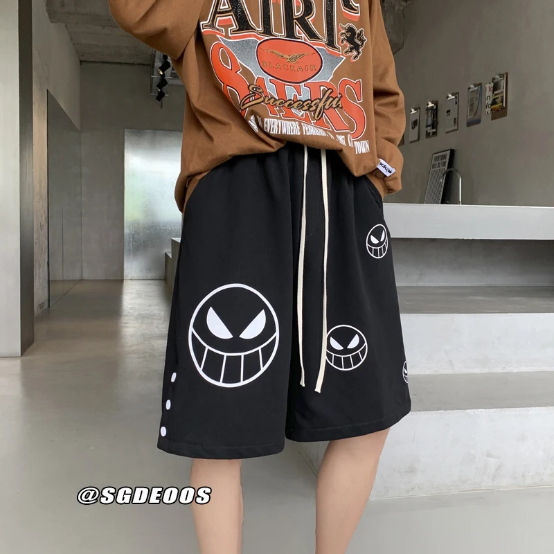 EOENKKY/Men's Casual Oversized Shorts 2022 Streetwear Elastic Waist Hip Hop Shorts Korean Hip Hop Male Short Trousers
EOENKKY/Men's Casual Oversized Shorts 2022 Streetwear Elastic Waist Hip Hop Shorts Korean Hip Hop Male Short Trousers