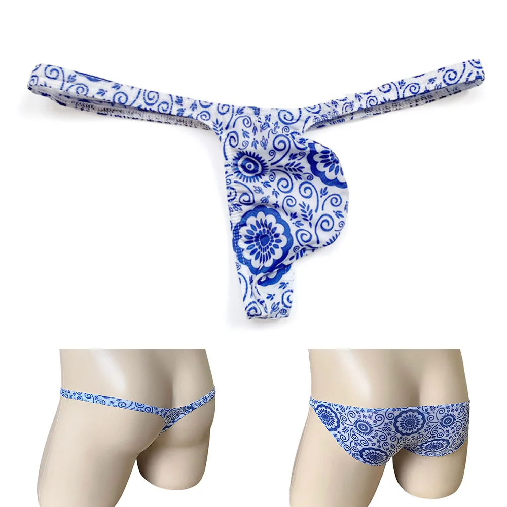 Men Ice Silk Printing Low Waist Stretch Thong Breathable Briefs Underpants Low Waist Stretch Thong Underwear Breathable Briefs
Men Ice Silk Printing Low Waist Stretch Thong Breathable Briefs Underpants Low Waist Stretch Thong Underwear Breathable Briefs