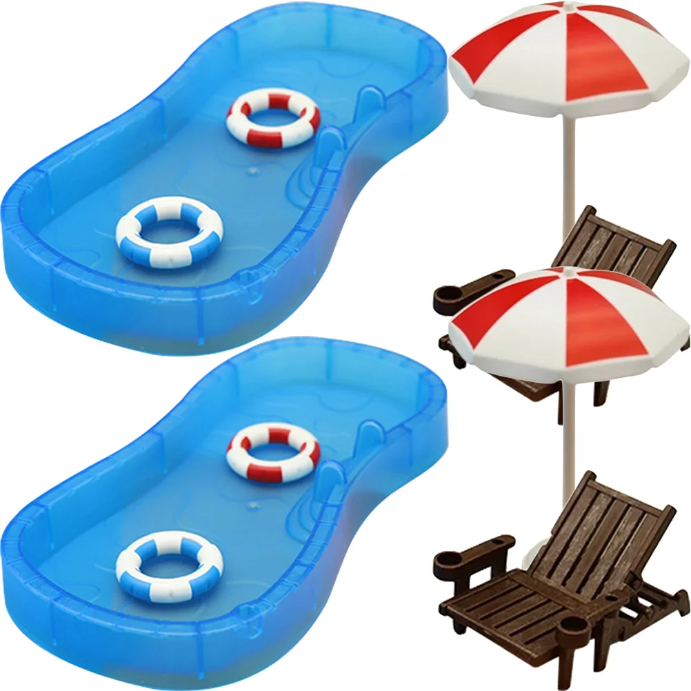 2 Sets House Beach Chair Mini Scene Decor Kids Playhouse Toy Accessories Ornament Summer Outdoor Model Miniature
2 Sets House Beach Chair Mini Scene Decor Kids Playhouse Toy Accessories Ornament Summer Outdoor Model Miniature