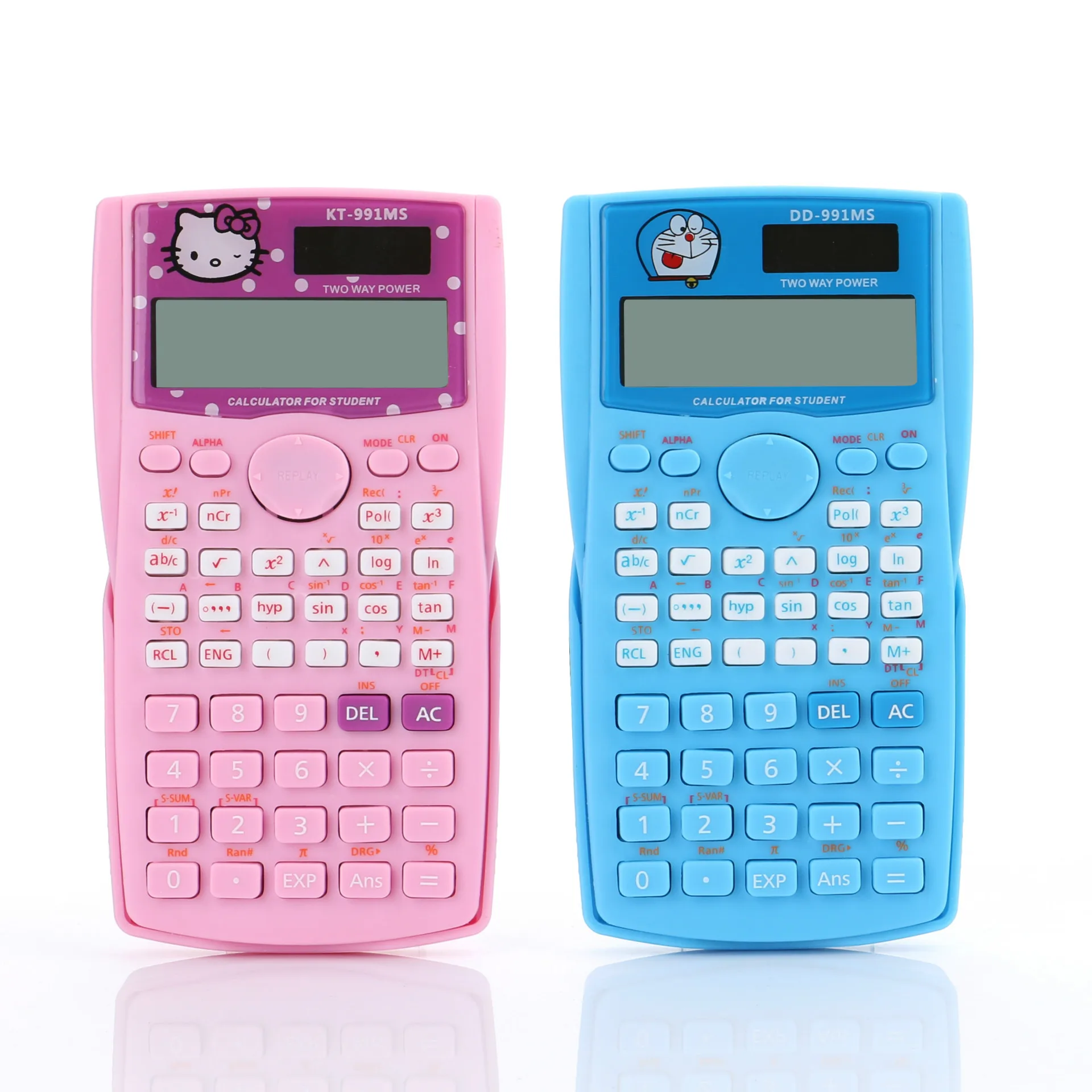 Sanrio Hello Kitty Anime Cartoon Doraemon Scientific Function Calculator Solar Calculator Function Machine Learning Supplies Toy
Sanrio Hello Kitty Anime Cartoon Doraemon Scientific Function Calculator Solar Calculator Function Machine Learning Supplies Toy