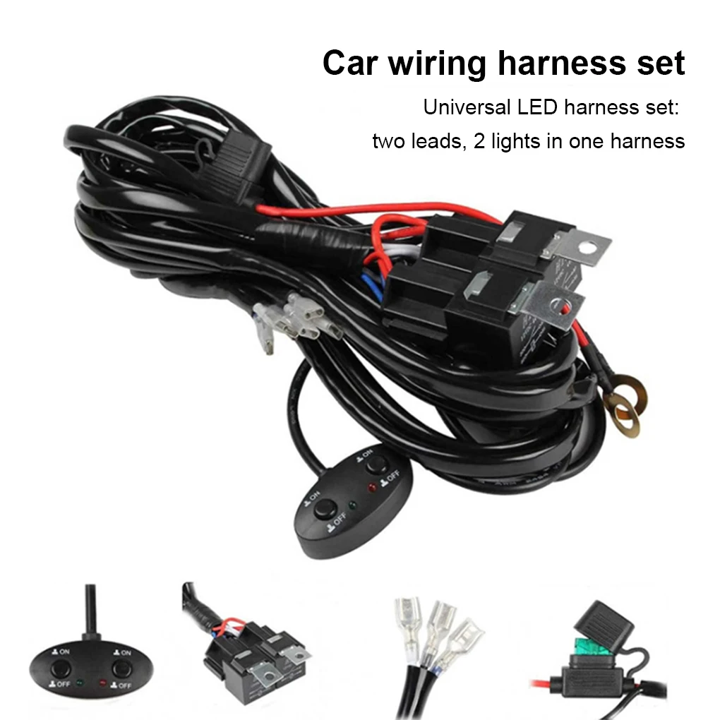 Car Light Harness Kit 12V 40A Relay Switch Automobile Replacing Parts
Car Light Harness Kit 12V 40A Relay Switch Automobile Replacing Parts