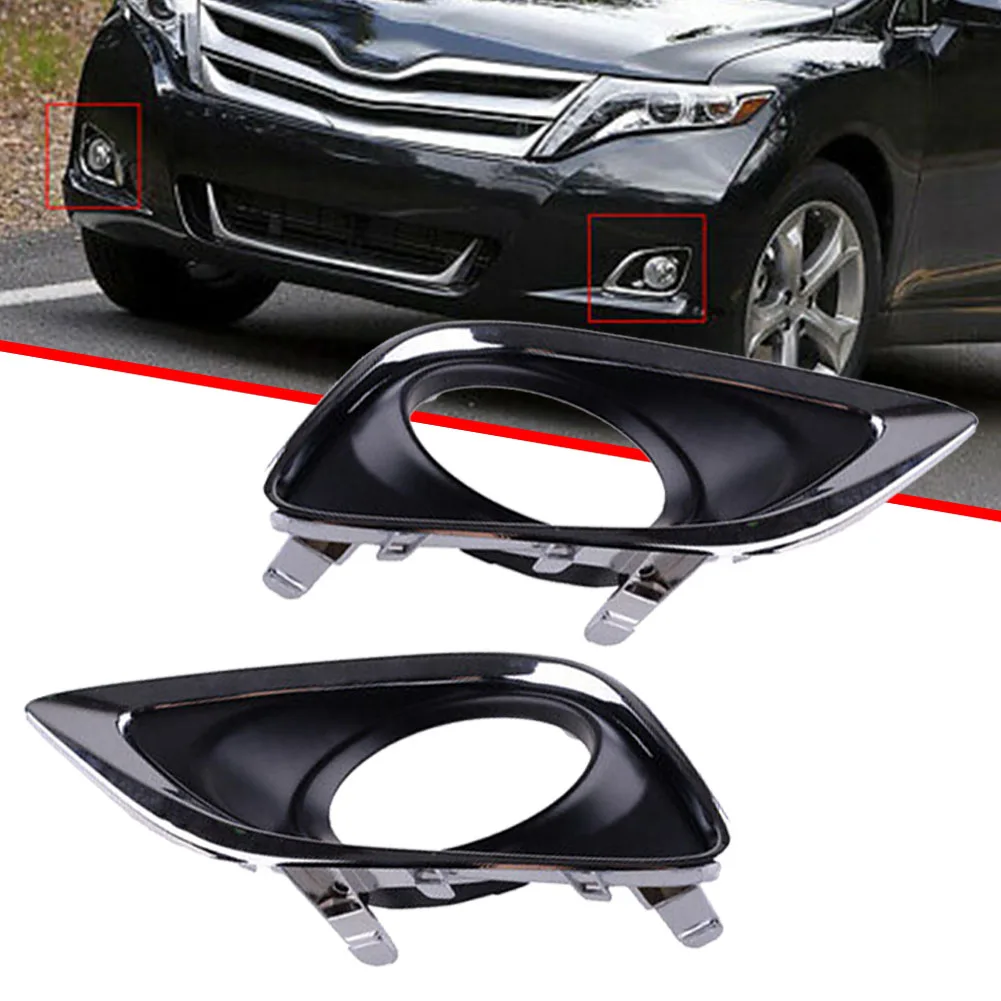 1 Pair Of Front Bumper Fog Lamp Shade Frame Fits For Toyota Vios 2013-2015 Chrome & Black Fog Lamp Cover Car Accessory
1 Pair Of Front Bumper Fog Lamp Shade Frame Fits For Toyota Vios 2013-2015 Chrome & Black Fog Lamp Cover Car Accessory