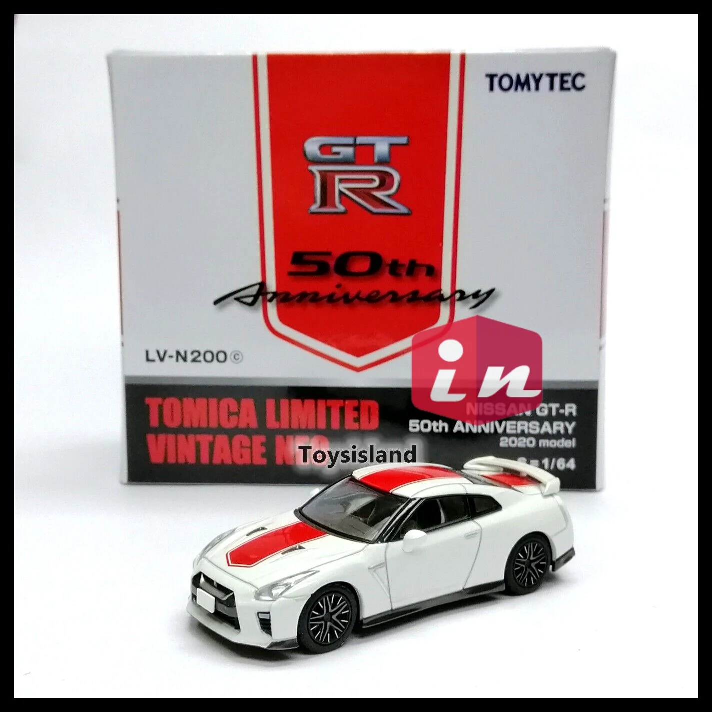 

omica Limited Vintage NEO LV-N200c SKYLINE GT-R R35 50th 2020 TOM DieCast Model Car Collection Limited Edition Hobby Toys