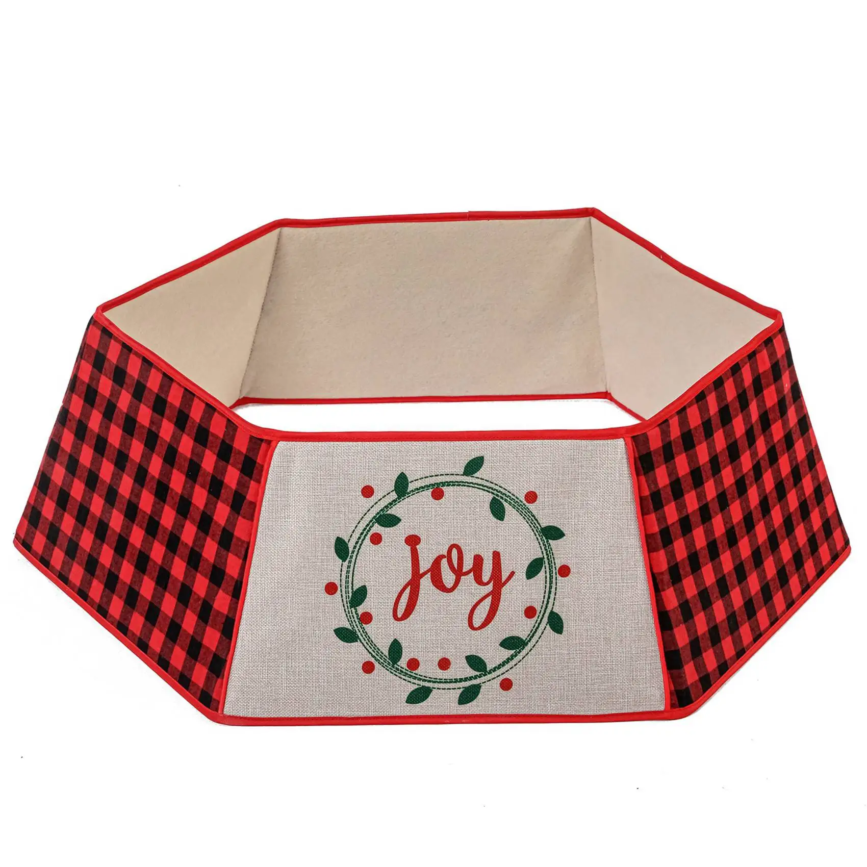 Red and Black Grid Christmas Tree Skirt New Year's Items Tree Bottom Decoration Border Christmas Tree Decoration Items
Red and Black Grid Christmas Tree Skirt New Year's Items Tree Bottom Decoration Border Christmas Tree Decoration Items