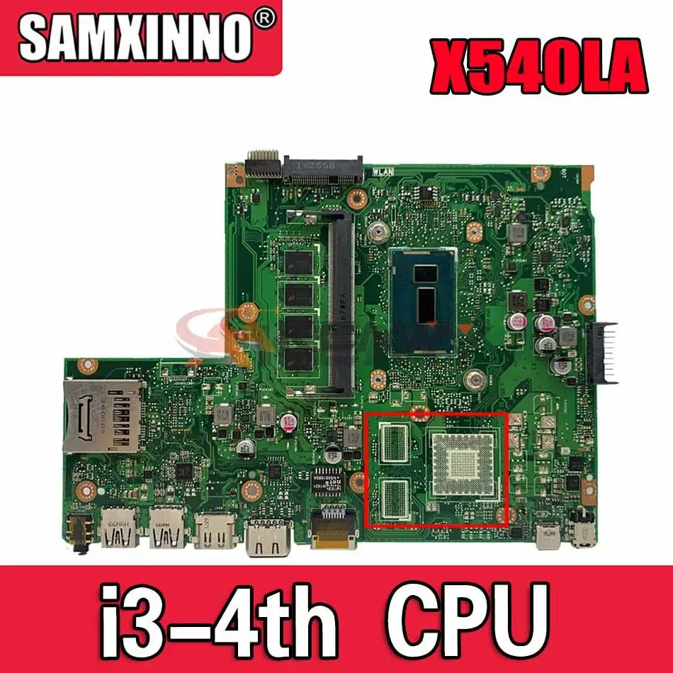 Akemy X540LJ материнская плата для ноутбука ASUS VivoBook X540LA F540LJ F540LA F540L A540LJ A540L материнская плата 4GB-RAM I3-4005U Процессор 
Akemy X540LJ материнская плата для ноутбука ASUS VivoBook X540LA F540LJ F540LA F540L A540LJ A540L материнская плата 4GB-RAM I3-4005U Процессор