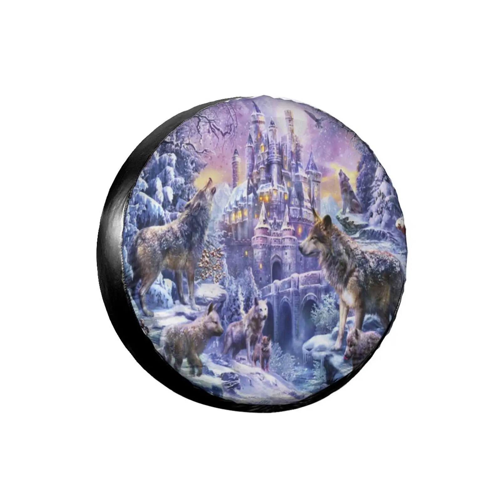 3D Wolf Animal Spare Tire Cover Waterproof Dustproof Sun Wheel Tire Cover For Jeep, Trailer, SUV Vehicle Anime Tire Cover
3D Wolf Animal Spare Tire Cover Waterproof Dustproof Sun Wheel Tire Cover For Jeep, Trailer, SUV Vehicle Anime Tire Cover