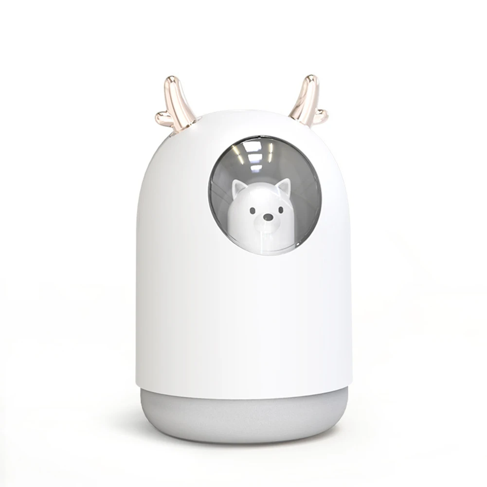 Cute Bear USB Humidifier with Colorful Night Light 300mL Water Capacity and Continuous/Intermittent Spray Modes
Cute Bear USB Humidifier with Colorful Night Light 300mL Water Capacity and Continuous/Intermittent Spray Modes