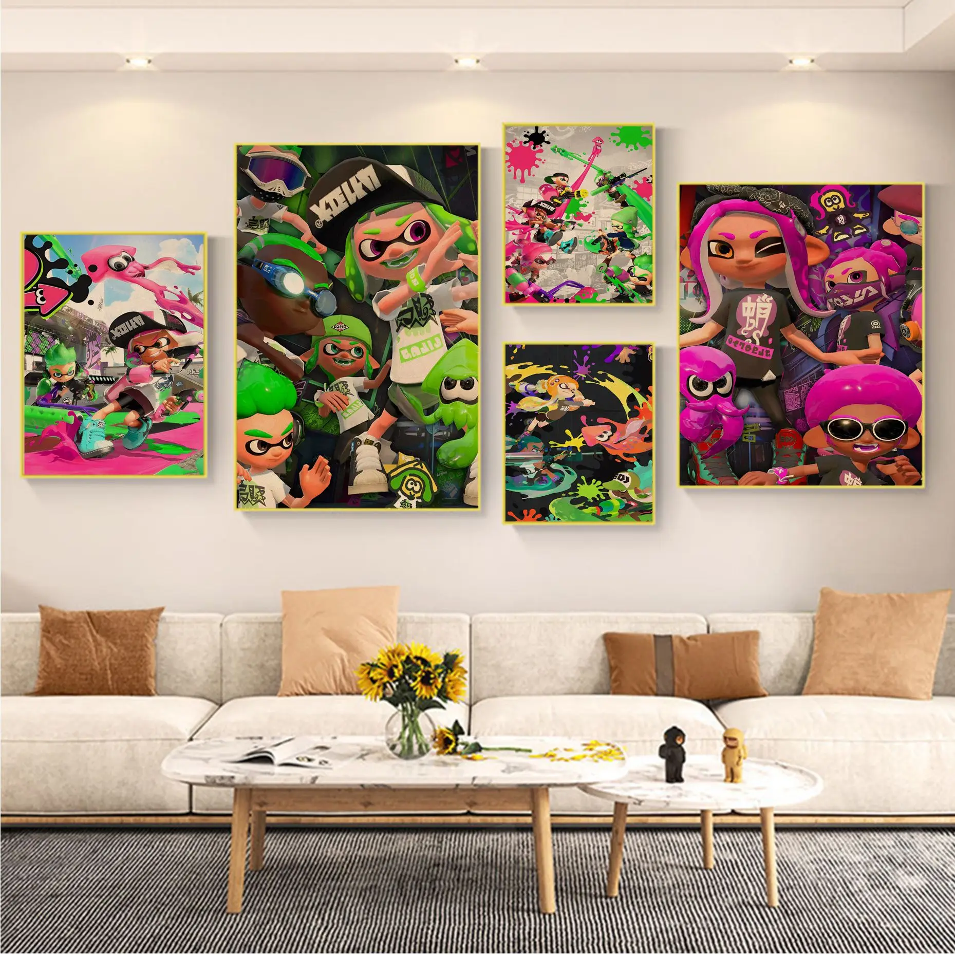 Классические киноплакаты Splatoon, винтажный Декор для комнаты, бара, кафе, Настенный декор
Классические киноплакаты Splatoon, винтажный Декор для комнаты, бара, кафе, Настенный декор