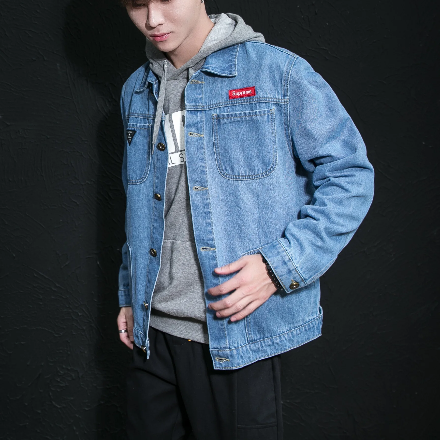 Fashion Loose Boys Fashion Brand Europe And The United States Street Frock Jacket Spring And Autumn Clothes Tide
Fashion Loose Boys Fashion Brand Europe And The United States Street Frock Jacket Spring And Autumn Clothes Tide