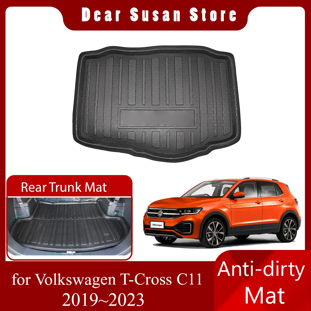 Car Rear Trunk Mat for Volkswagen VW T-Cross C11 R-Line LWB 2019~2023 Tray Waterproof Pad Space Boot Carg Liner Cover Accessorie 
Car Rear Trunk Mat for Volkswagen VW T-Cross C11 R-Line LWB 2019~2023 Tray Waterproof Pad Space Boot Carg Liner Cover Accessorie
