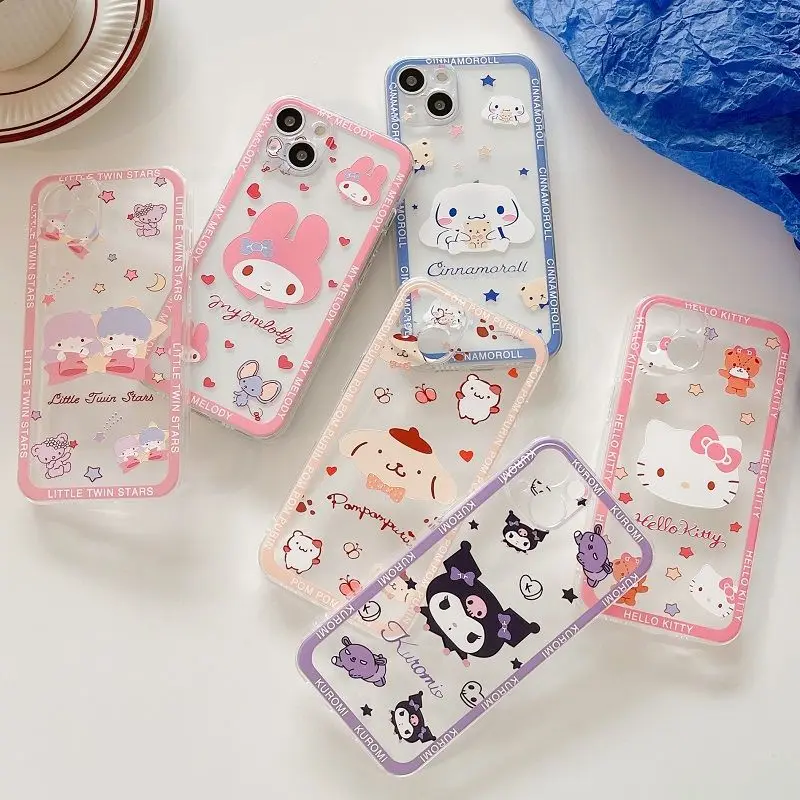 Cute melody kuromi hello kitty Cinnamoroll Phone Case for Iphone 12 11 13Pro Max Xr Xs Max Cartoon Transparent soft silicone
Cute melody kuromi hello kitty Cinnamoroll Phone Case for Iphone 12 11 13Pro Max Xr Xs Max Cartoon Transparent soft silicone
