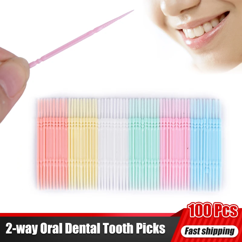 100 Pcs/Pack 2-way Oral Dental Picks Plastic Toothpick Oral Dental Picks Eco-Friendly Disposable Tooth Picks
100 Pcs/Pack 2-way Oral Dental Picks Plastic Toothpick Oral Dental Picks Eco-Friendly Disposable Tooth Picks