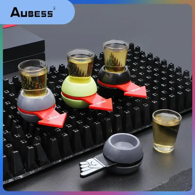 

Party Game Open Beer Drink Tool Shot Spinner Drinking Game Spin Arrow Glass Cup Kit Rotatable Arrow Gifts Entertainment Pointer