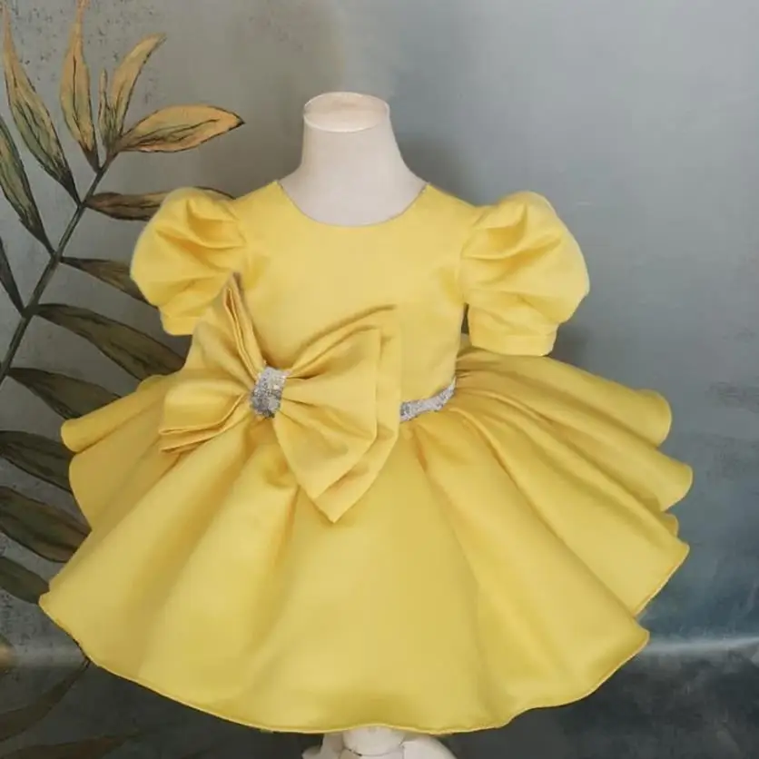 Baby Baptism Dress Girls Birthday Party Wedding Bow Design Tutu Dress Baby Girl Princess Spanish Costume A1278
Baby Baptism Dress Girls Birthday Party Wedding Bow Design Tutu Dress Baby Girl Princess Spanish Costume A1278
