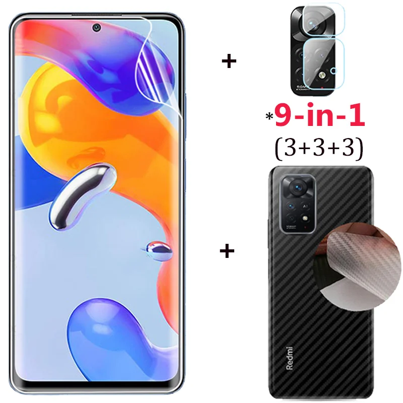redmi note 12 pro plus Pelicula Hydrogel Redmi Note 11 Pro Screen Protector For xiaomi redmi note 12 pro 5g Back Film 10 11 S
redmi note 12 pro plus Pelicula Hydrogel Redmi Note 11 Pro Screen Protector For xiaomi redmi note 12 pro 5g Back Film 10 11 S