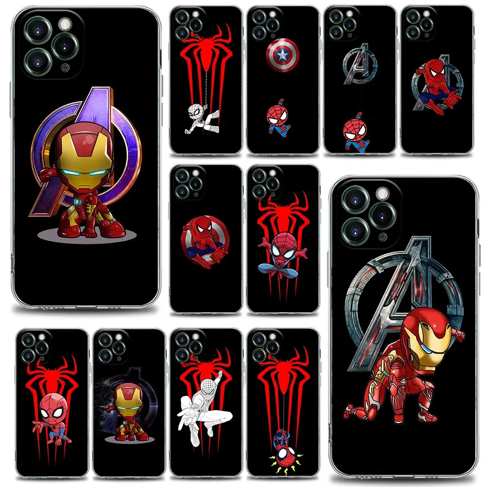 Cool Marvel Heros Clear Phone Case for Apple iPhone 13 12 11 SE 2022 X XR XS 8 7 6 6S Pro Max Plus Mini Soft Silicone Case
Cool Marvel Heros Clear Phone Case for Apple iPhone 13 12 11 SE 2022 X XR XS 8 7 6 6S Pro Max Plus Mini Soft Silicone Case