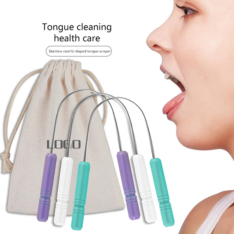Stainless Steel Tongue Scraper Metal Tongue Fresh Breath Cleaning Coated Toothbrush Oral Hygiene Oral Health Cleaning Tools
Stainless Steel Tongue Scraper Metal Tongue Fresh Breath Cleaning Coated Toothbrush Oral Hygiene Oral Health Cleaning Tools