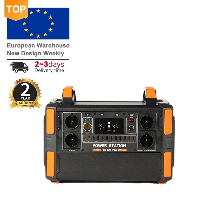 RTS Stock Home And Outdoor Big Capacity 1000W Lifepo4 Lithium Battery Portable Power Station 1000 Watt Solar Generator
RTS Stock Home And Outdoor Big Capacity 1000W Lifepo4 Lithium Battery Portable Power Station 1000 Watt Solar Generator