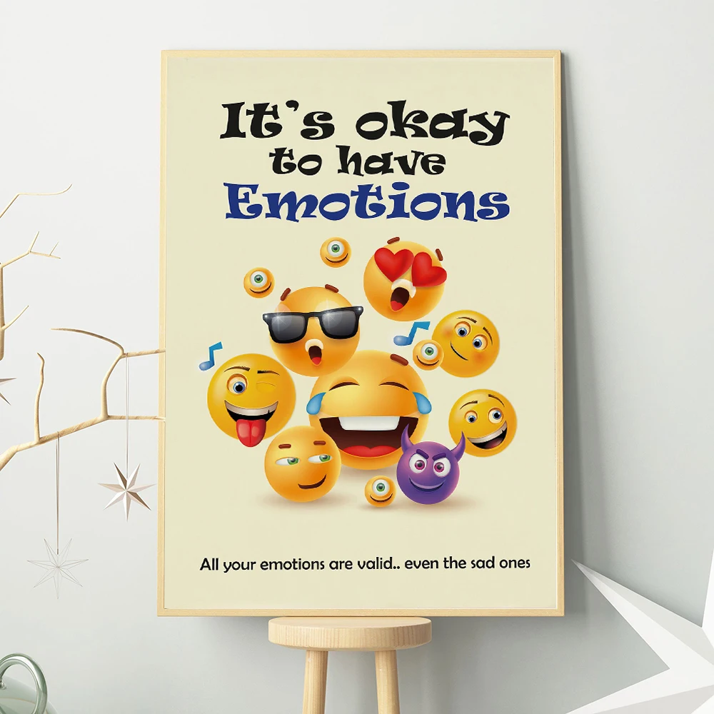 Emotions Retro Quote Wall Print Poster Nordic Cartoon Expression Canvas Painting Home Decor Illustration Kid Room Pictures
Emotions Retro Quote Wall Print Poster Nordic Cartoon Expression Canvas Painting Home Decor Illustration Kid Room Pictures