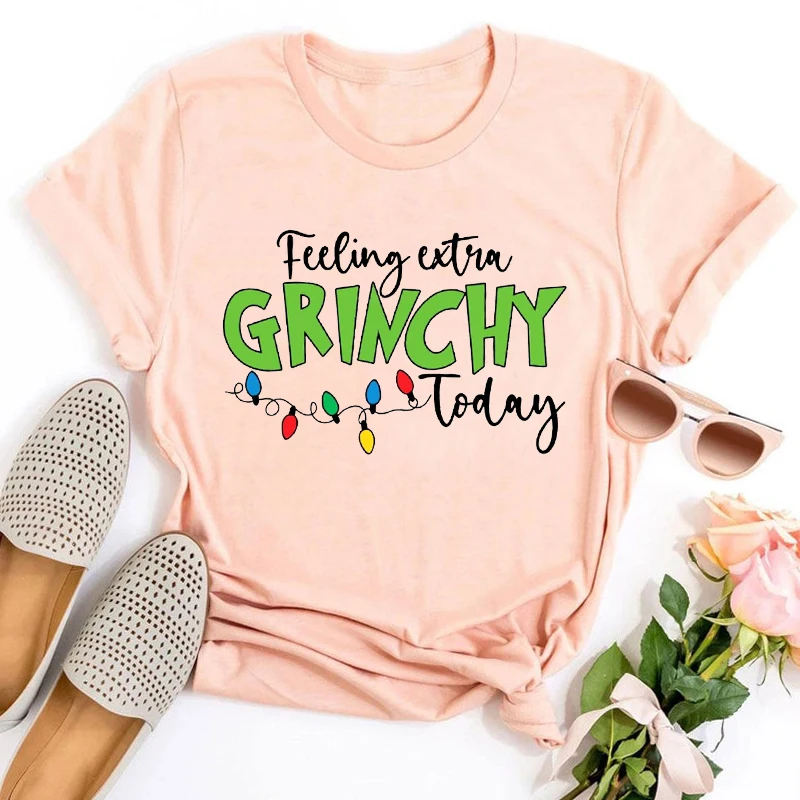 Рождественская рубашка, милая Рождественская женская футболка, повседневные праздничные топы с принтом рождественской елки, кавайная винт...
Рождественская рубашка, милая Рождественская женская футболка, повседневные праздничные топы с принтом рождественской елки, кавайная винт...