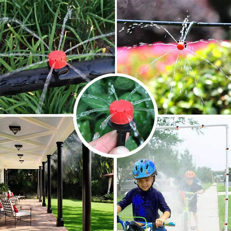 50M Modern Self Automatic Garden Watering System Water Drip Irrigation System Plant Watering Kit Irrigation Drippers Mist Set
50M Modern Self Automatic Garden Watering System Water Drip Irrigation System Plant Watering Kit Irrigation Drippers Mist Set