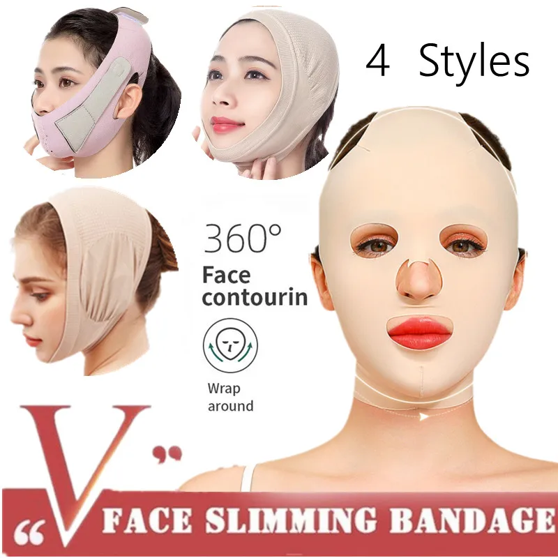 4 Styles 3D Reusable Women Chin Cheek Lift Up Belt Facial V Shaper Anti Wrinkle Slimming Full Face Lift Sleeping Mask
4 Styles 3D Reusable Women Chin Cheek Lift Up Belt Facial V Shaper Anti Wrinkle Slimming Full Face Lift Sleeping Mask