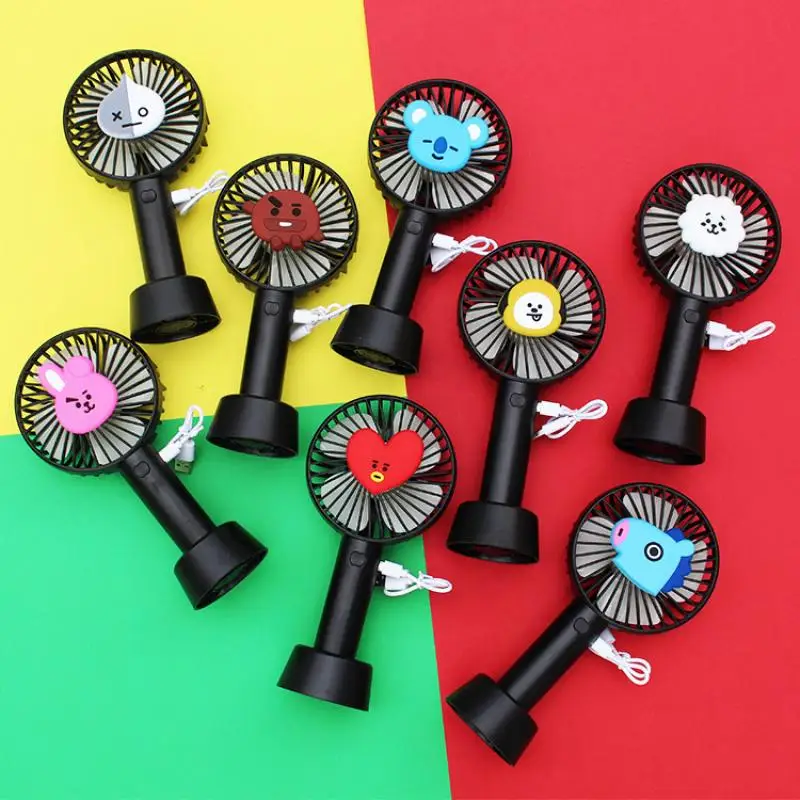 Kawaii Bt21 Anime Peripheral Cartoon Cute Mini Portable Fan Three-Speed Adjustable Boyfriend Girlfriend Gift Birthday Gift
Kawaii Bt21 Anime Peripheral Cartoon Cute Mini Portable Fan Three-Speed Adjustable Boyfriend Girlfriend Gift Birthday Gift