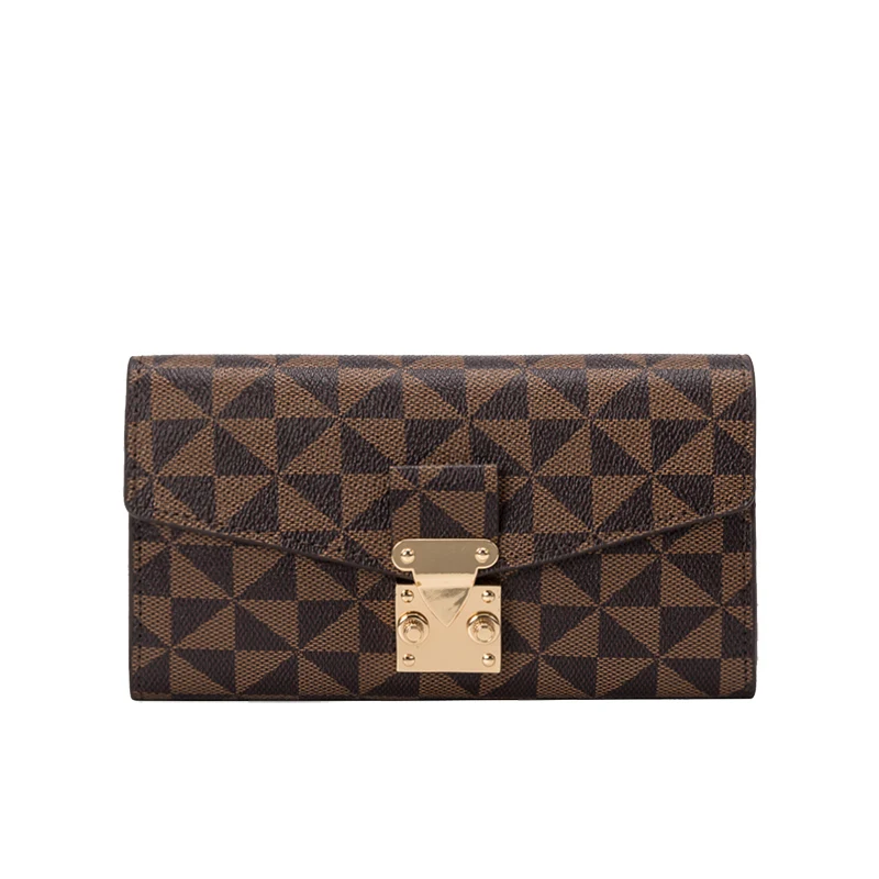 New Fashion Women's Wallet Large Capacity Female Long Section Wild Wallet Clutch Bag Trendy Design Metal Buckle Wallet
New Fashion Women's Wallet Large Capacity Female Long Section Wild Wallet Clutch Bag Trendy Design Metal Buckle Wallet