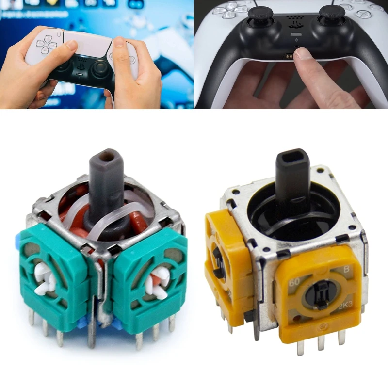 3D Analog Sensor Module Replacement Controller Thumb Sticks Joystick Axis Analog Repair Part Compatible with PS5
3D Analog Sensor Module Replacement Controller Thumb Sticks Joystick Axis Analog Repair Part Compatible with PS5