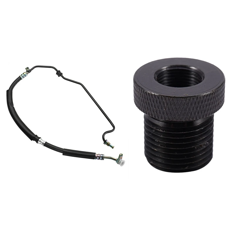 1Pcs Automotive Car Oil Filter Threaded Adapter & 1X Car Power Steering Pressure Line Hose For Honda Accord Cm4 CL7 2.0L
1Pcs Automotive Car Oil Filter Threaded Adapter & 1X Car Power Steering Pressure Line Hose For Honda Accord Cm4 CL7 2.0L