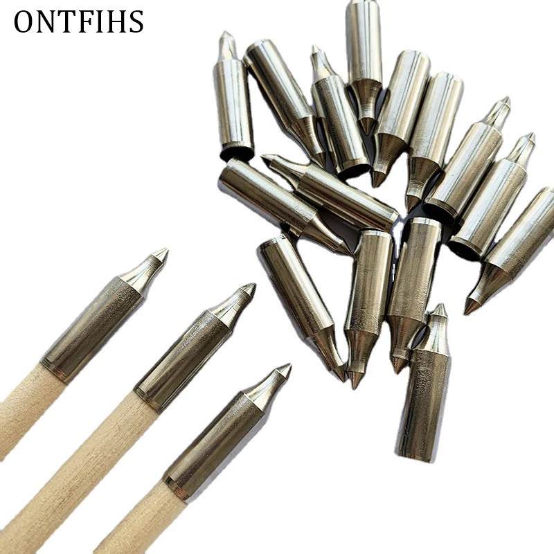 12 Pcs Broadhead 100 Grain Parts Field Target Point Tips Carbon Steel ID 8MM Arrowhead Hunting Compound Bow Arrows Accessories
12 Pcs Broadhead 100 Grain Parts Field Target Point Tips Carbon Steel ID 8MM Arrowhead Hunting Compound Bow Arrows Accessories