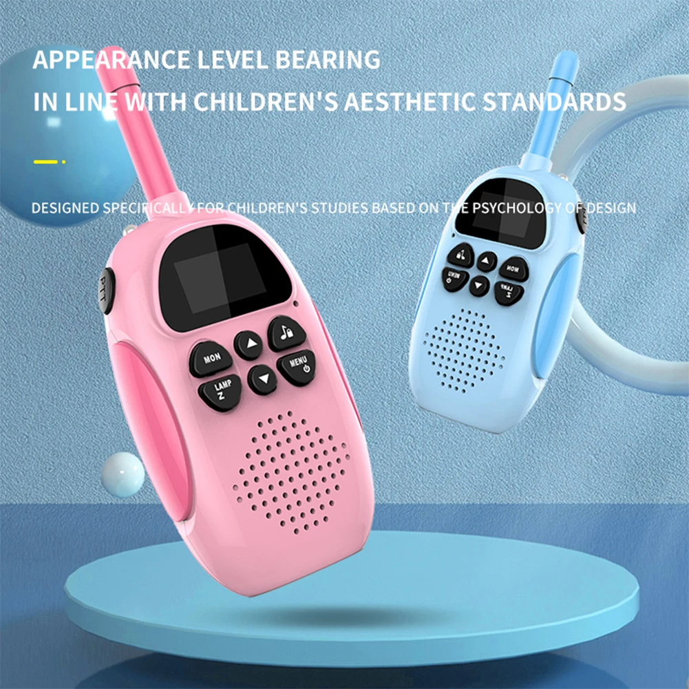 2PCS Children's Walkie Talkie Kids Mini Toys Handheld Transceiver 3KM Range UHF Radio Lanyard Interphone Talkie Walkie Baby
2PCS Children's Walkie Talkie Kids Mini Toys Handheld Transceiver 3KM Range UHF Radio Lanyard Interphone Talkie Walkie Baby