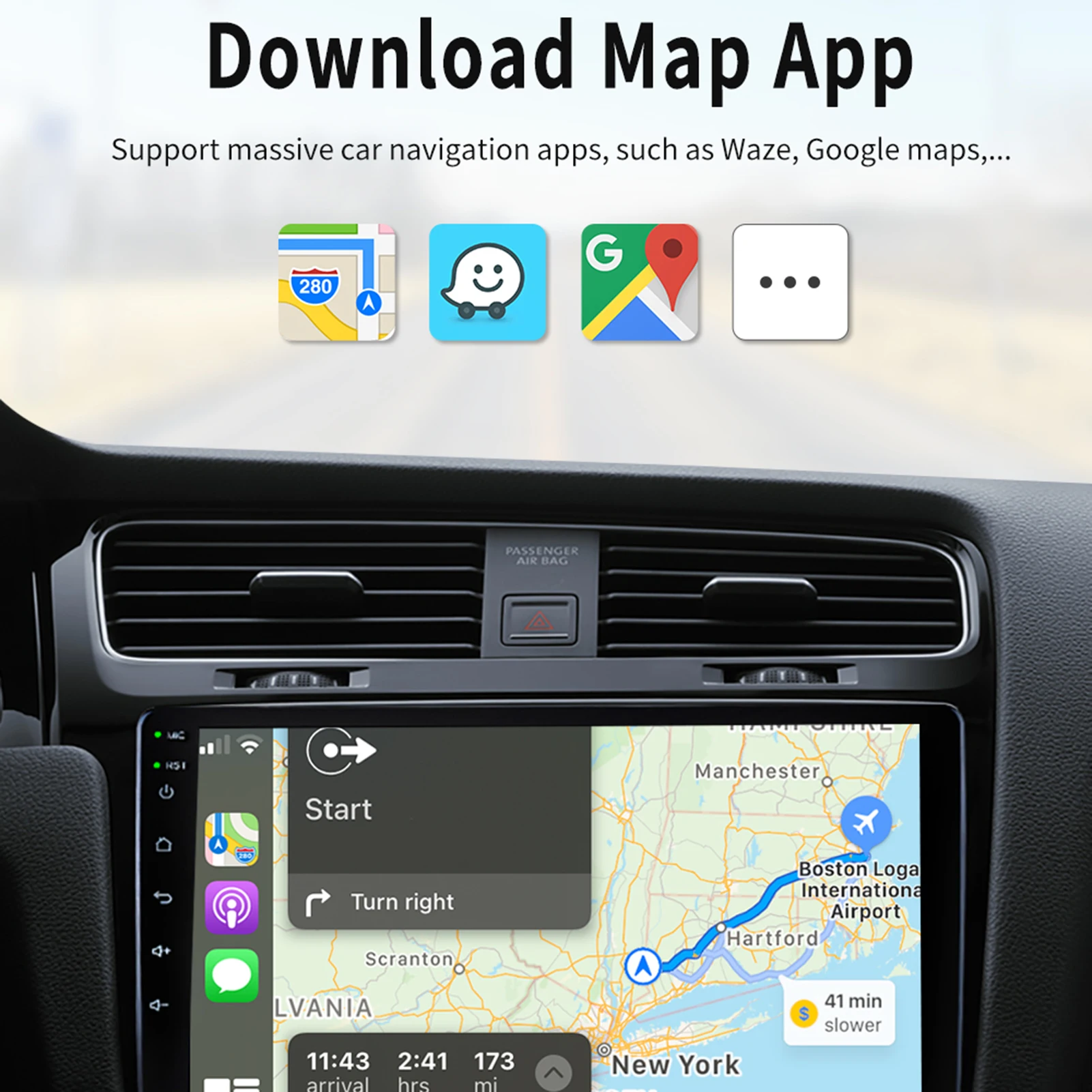 Car Multimedia Player Wireless Car Play Dongle Android Auto Adapter For Android Host Compatible WIFI Receiver Car Radio 
Car Multimedia Player Wireless Car Play Dongle Android Auto Adapter For Android Host Compatible WIFI Receiver Car Radio