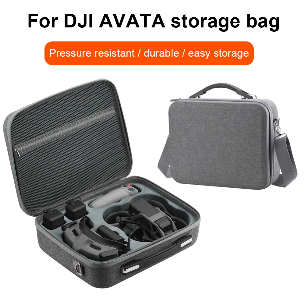Сумки для дрона DJI Avata, Портативная сумка для хранения, Противоударная сумка через плечо, портативный чехол для переноски для DJI Avata Drone Access
Сумки для дрона DJI Avata, Портативная сумка для хранения, Противоударная сумка через плечо, портативный чехол для переноски для DJI Avata Drone Access
