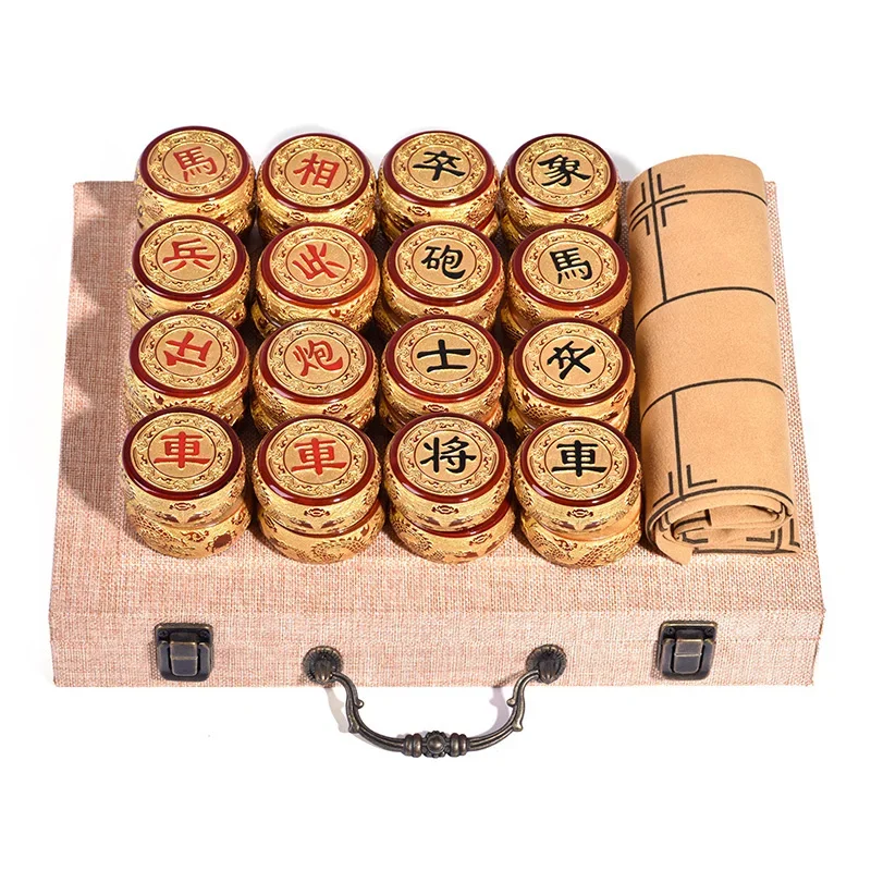 Parks Chinese Chess Board Set Carved High Quality Wooden Luxury Professional Chess Children Reloj Ajedrez Family Table Games
Parks Chinese Chess Board Set Carved High Quality Wooden Luxury Professional Chess Children Reloj Ajedrez Family Table Games