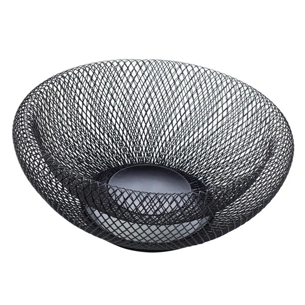 Double Wall Mesh Decorative Fruit Basket Metal Mesh Snack Bowl Centerpiece Kitchen Holder
Double Wall Mesh Decorative Fruit Basket Metal Mesh Snack Bowl Centerpiece Kitchen Holder