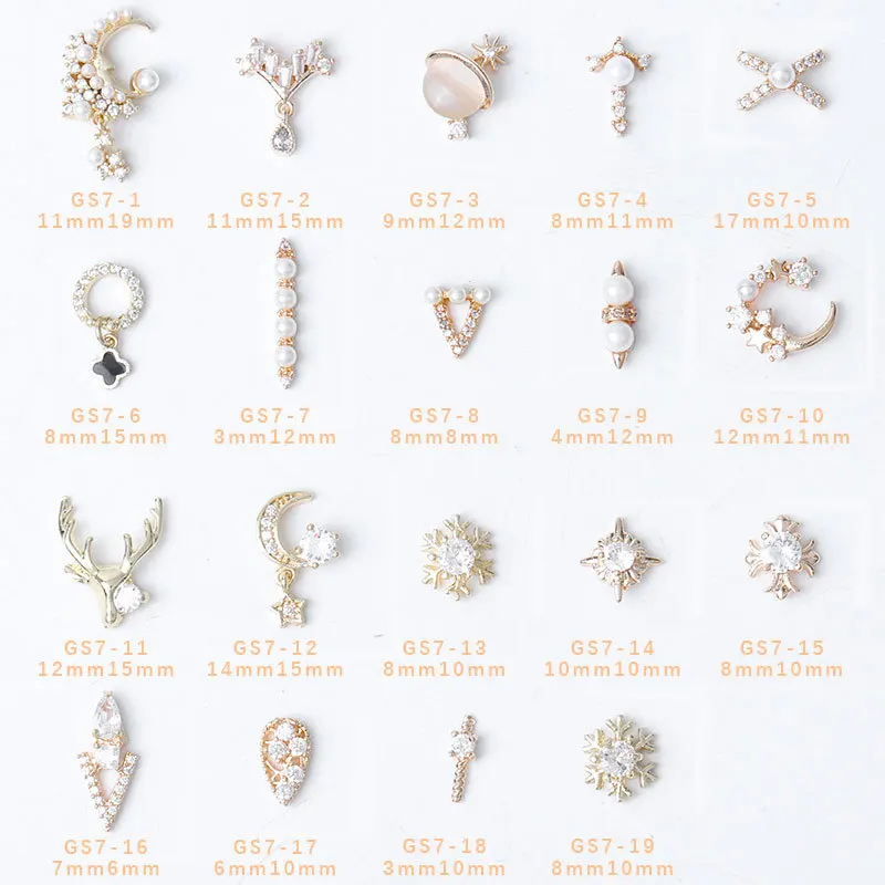 10PCS New Nail Jewelry Zircon Nail Stickers Luxury Super Flash Luxury Diamond Chain Pendant
10PCS New Nail Jewelry Zircon Nail Stickers Luxury Super Flash Luxury Diamond Chain Pendant