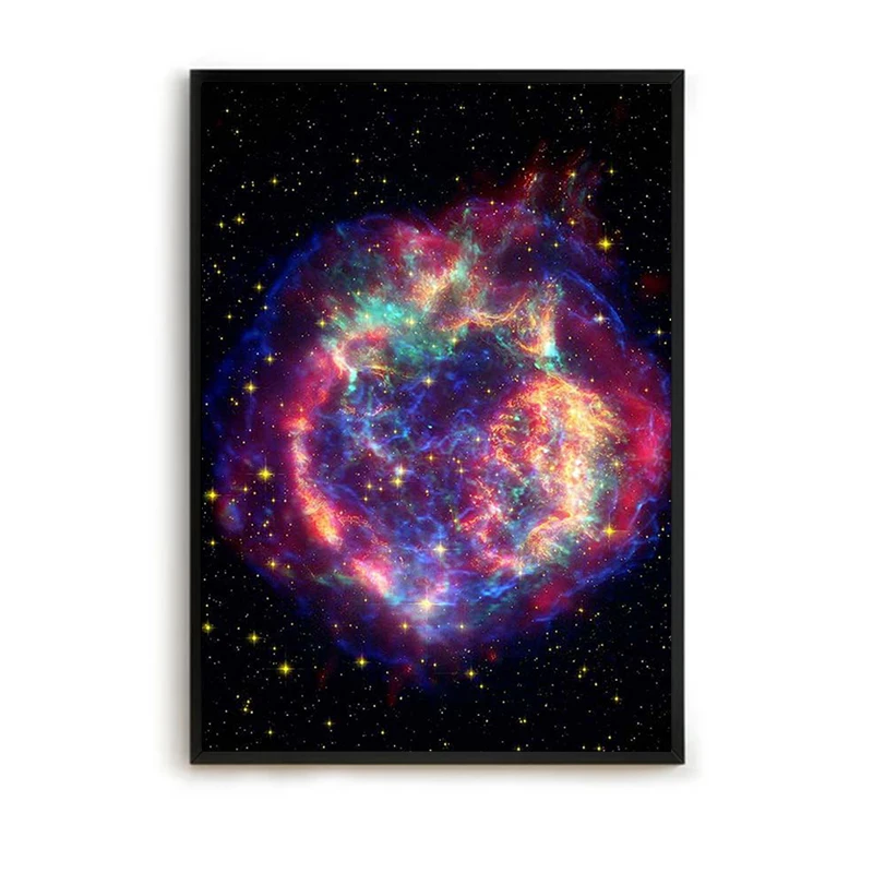 

Milky Way Galaxy Decor for Room Decors Aesthetic Pinterest Home Decoration Decorative Prints Wall Painting on Canvas Anime Art