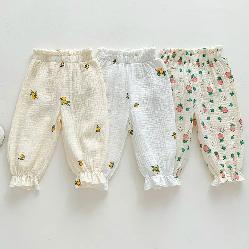 Summer 0-3Yrs Infant Baby Girls Trousers Cotton Printing Toddler Baby Girl Fashion Casual PantsChildren Pants
Summer 0-3Yrs Infant Baby Girls Trousers Cotton Printing Toddler Baby Girl Fashion Casual PantsChildren Pants