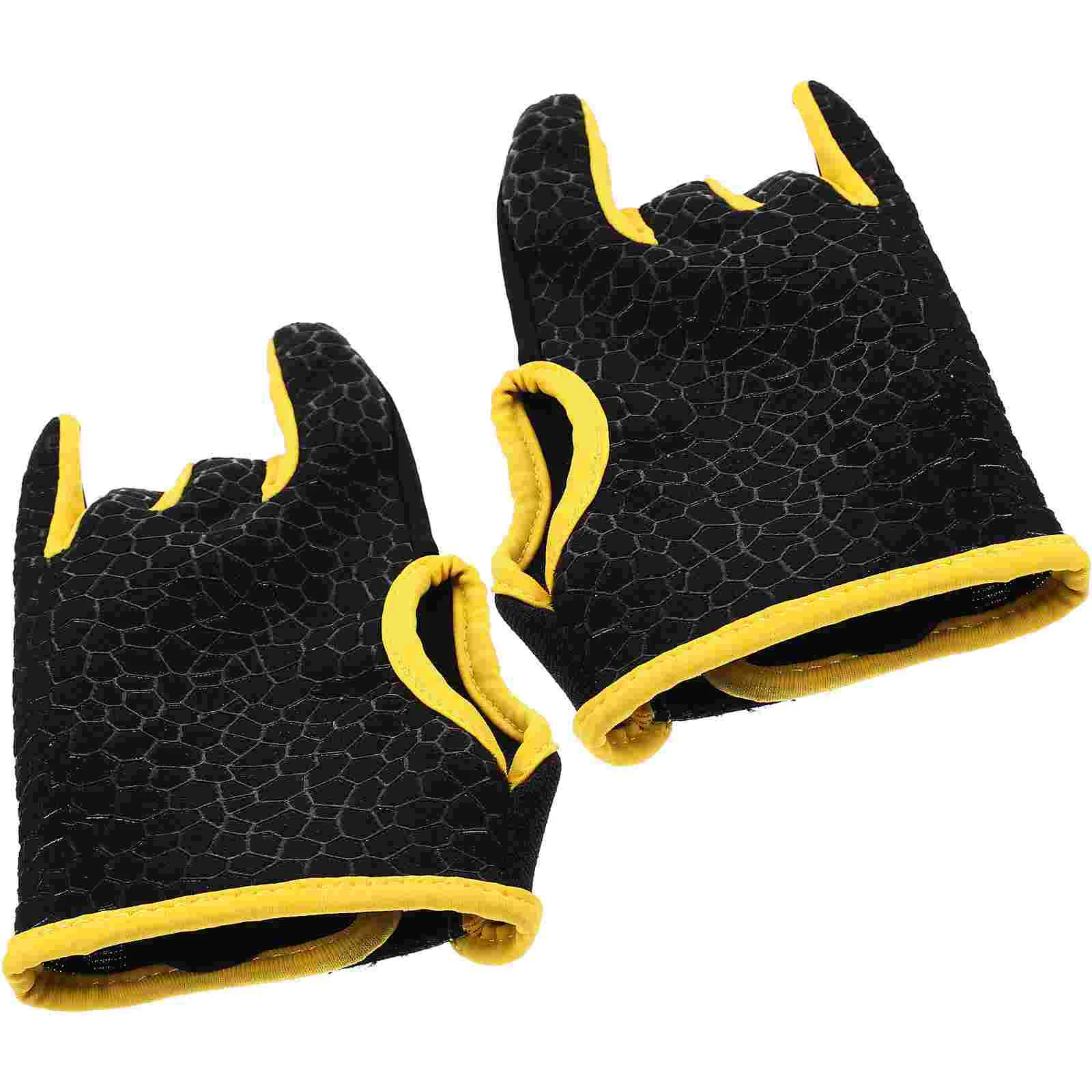 

Anti Skid Bowling Semi Finger Instruments Sports Mittens Comfortable Professional Bowling Accessories for Outdoor Cricket